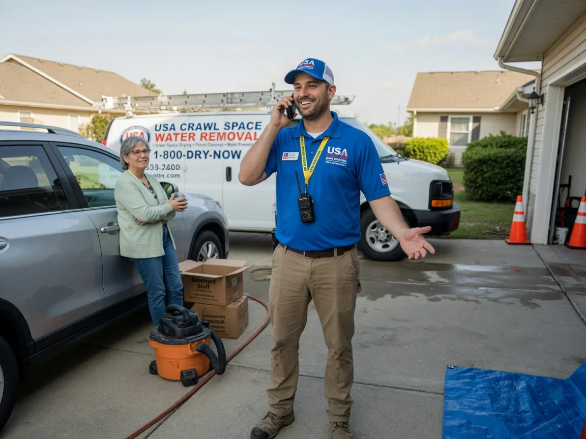 Crawl Space Water Removal Bryant, AR FAQs